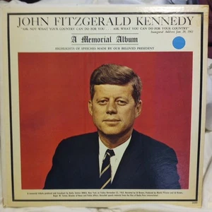 John F. Kennedy Memorial Album LP 2099 – Premier Albums 1963 – JFK Tribute Vinal - Picture 1 of 6