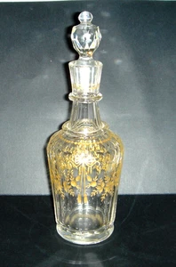 Lovely Signed LOBMEYR Austria Engraved Decanter - Picture 1 of 7