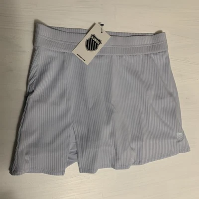 Pantalón Corto Pickleball Tenis Azul Pequeño K-Swiss Glance para Mujer Nuevo con Etiquetas Foto 1 de 4