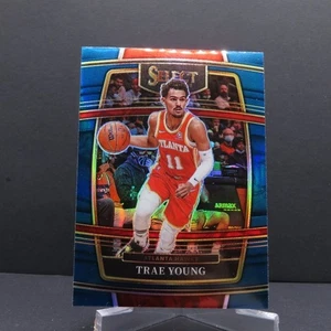 Trae Young - 2021-22 Select Red & Blue Prizm - #26 - Picture 1 of 2