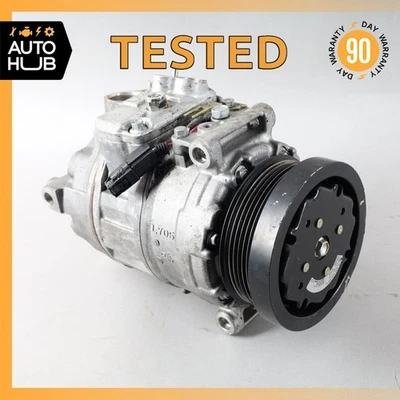 03-06 Mercedes R230 SL500 SL55 AC A/C Air Conditioning Compressor 0012300211 OEM - Image 1 of 4