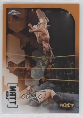 2020 Topps Chrome WWE Orange Refractor /25 Matt Riddle #87 Rookie RC - Image 1 of 2