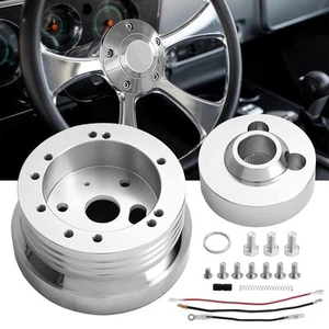 5 & 6 Loch Billet Lenkradnabe Adapter mit Chevrolet 1969-1994 GM Flam... - Bild 1 von 7