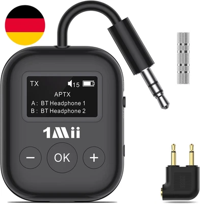 Airplane Bluetooth 5.3 Transmitter for All Headphones - Bluetooth Adapter for TV