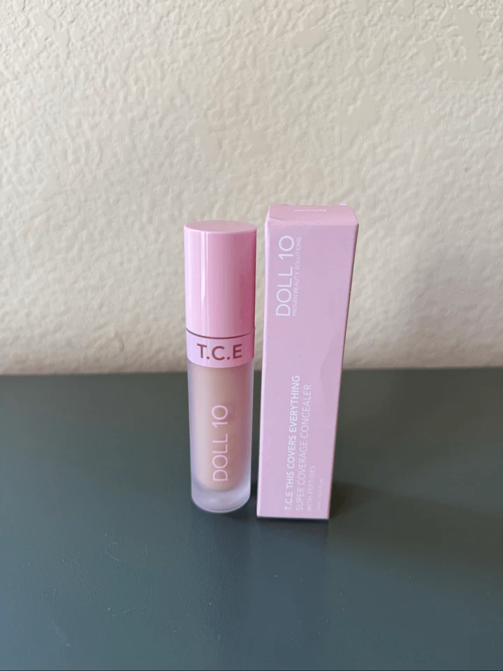 DOLL 10 T.C.E SUPER COVERAGE CONCEALER WITH PEPTIDES MEDIUM - Image 1 of 4