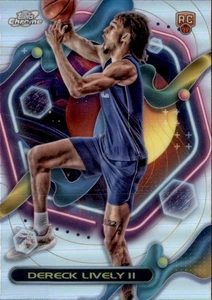 2023-24 Topps cromo cósmico Dereck Lively II Dallas Mavericks #161 refractor - Imagen 1 de 2