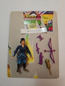 VTG 1992 Teenage Mutant Ninja Turtles Movie III 3 Princess Mitsu COMPLETE w/card - Picture 1 of 15