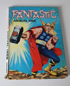 Fantastic Annual 1968 Vintage Marvel Comic Book Thor Magneto Silver Age - Bild 1 von 6