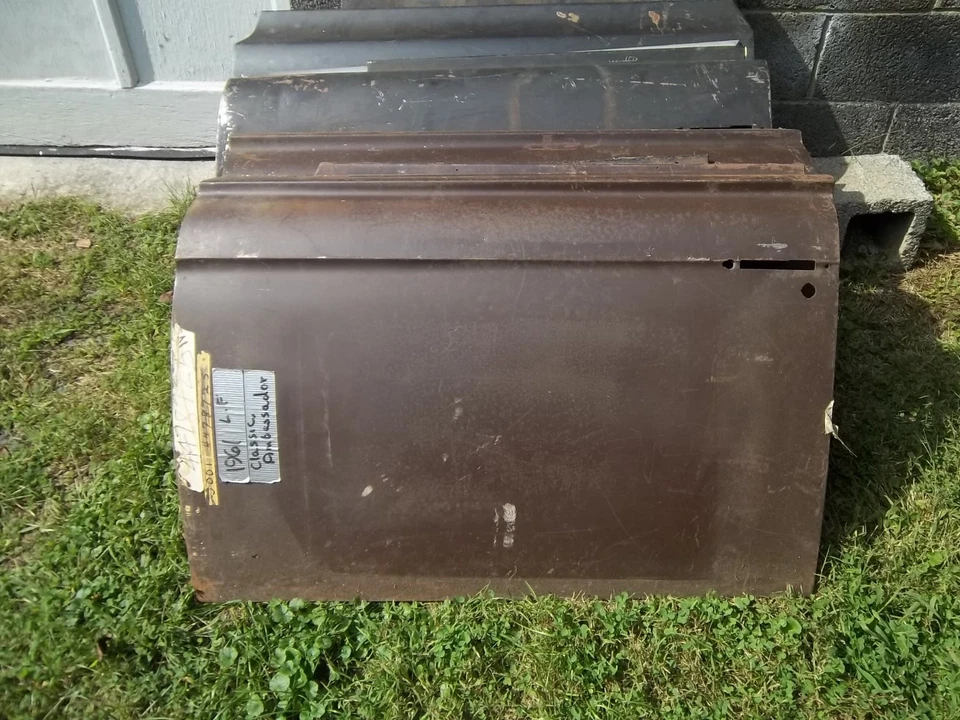 1961 AMC RAMBLER CLASSIC AMBASSADOR LEFT FRONT DOOR SKIN NOS - Image 1 of 1