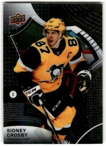 2021-22 Upper Deck Allure Sidney Crosby #4 Pittsburgh Penguins