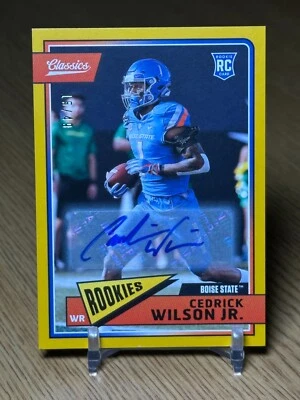 CEDRICK WILSON JR. 2018 Panini Classics #294 AUTO /49 SAINTS ROOKIE SP - Image 1 of 3