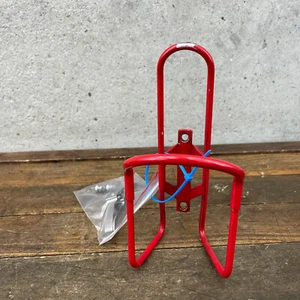 Vintage Blackburn USA Water Bottle Cage Red Mountain Alloy MTB 1990s 1980s A5 - Picture 1 of 12