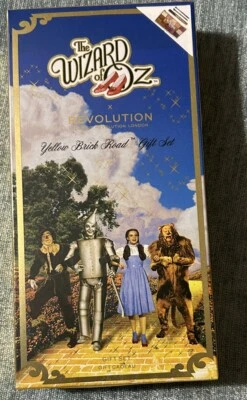 Revolution X The Wizard of Oz Yellow Brick Road Gft Set Eyeshadow GlossBrush New - Image 1 of 4