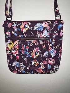 VERA BRADLEY Indiana Rose Iconic Hipster Quilted Cotton Crossbody Bag 12x12 NWOT - Picture 1 of 6