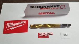 Milwaukee Shockwave ROTER HELIX TITAN BOHRER-PACK 1 3/8 ZOLL - Bild 1 von 1