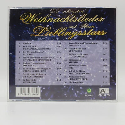 Musik CD | Die schönsten Weihnachtslieder mit Ihren Lieblingsstar | Disc poliert - Bild 1 von 2