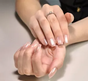 Künstliche Nägel 24p - Satin Rosé - zum aufkleben press on nails klebepads - Bild 1 von 15