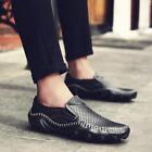 Mens Faux Leather Comfy Breathable Flats Shoes Casual Driving Moccasins Loafers