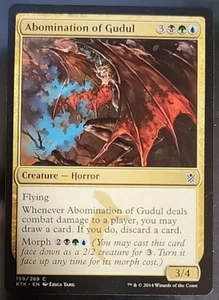 MTG Abomination of Gudul Khans of Tarkir 159/269 Regular Common - Picture 1 of 2