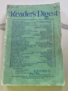 Readers Digest Magazine March 1946 Edition - Picture 1 of 3