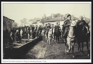 2014 -- SAPHIS-REGIMENT DURCHQUERT EIN DORF VON MEURTHE UND MOSEL. 3U619 - Bild 1 von 1