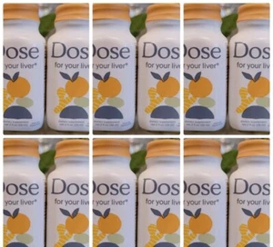 12X DOSE Liver Supplement Shot Cleanse Fatty Enzyme orange ginger 2oz - Picture 1 of 5