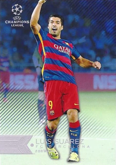 2015-16 Topps UEFA Champions League Showcase Base Card Blue Parallel (101-200) - Image 1 of 4