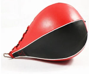 Speedball Boxbirne Punchingball Boxing ball Schwarz&Rot Aufblasbarer Speedball S - Bild 1 von 4