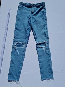 Ladies Denim Jeggings Denim Co Size 8 Skinny Blue N.o 1239 - Picture 1 of 11