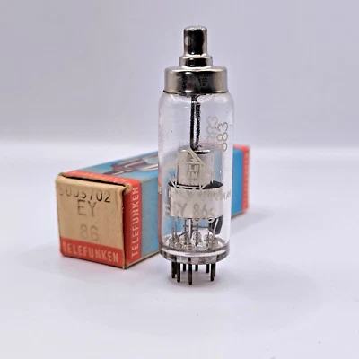 Telefunken EY86, NOS NOVO NA CAIXA, ULM de fábrica, feito na Alemanha - Imagem 1 de 4
