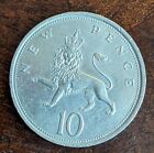 GREAT BRITAIN 10 PENCE (Lot Of 8 Coins) 1968-1977