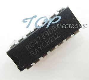 5 PIEZAS RC4739DB RAYC Encapsulación DIP-14 NUEVO - Imagen 1 de 1