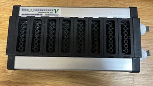 8 WAY CONNECTION BOX FLEX CONNECTORS LIGHTING DISTRIBUTION BOX SOLD AS SEEN - Picture 1 of 6