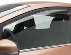 Genuine Ford Fiesta 2017> ClimAir Side Wind Air Deflectors,Transparent Front,5dr