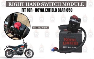 Fit For Royal Enfield "Bear 650 Switch Module RH Side" - Picture 1 of 11