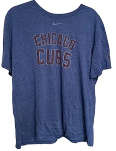 Camiseta de béisbol para hombre Nike Chicago Cubs MLB corte atlético talla XL - Imagen 1 de 4