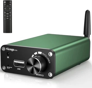 Facmogu AC06 200W Bluetooth 5.3 Stereo Receiver Power Amplifier With Remote  - Picture 1 of 11