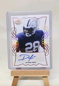 Jayson Oweh Auto 2021 Leaf Trinity Bronze - Bild 1 von 2