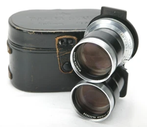 Mamiya-Sekor TLR C 135mm 13.5cm f4.5 Portrait/Head Shot Lens Tested. Case. - Picture 1 of 2