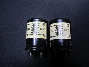 PAIR Jefferson Microphone/MC stepup audio input transformer NOS Pair MINT NEW - Picture 1 of 13