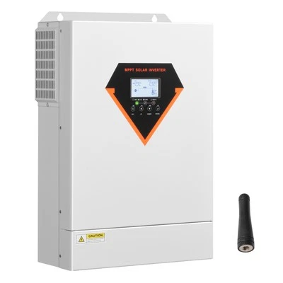 SANS MARQUE Onduleur Solaire Hybride 6000 W 220/230 V Contrôleur MPPT 120 A Intégré