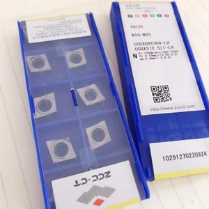 CCGX09T304-LH YD101 CCGX32.51-LH Inserti in carburo lama tornitura CNC 10pz - Foto 1 di 1