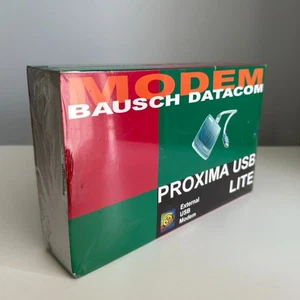Bausch Datacom Proxima USB Lite 56K V.90 External Fax Modem - Factory SEALED - Picture 1 of 6