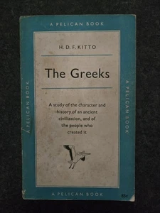 The Greeks H. D. F. Kitto, 1959, Gd Paperback, A Pelican Book - Picture 1 of 12