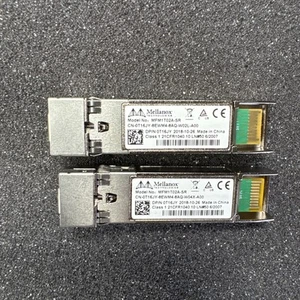 2x Transceptor Nvidia Mellanox MFM1T02A-SR 10GB BASE-SR 850nm MMF LC SFP+ 0T16JY - Imagen 1 de 2