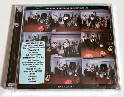 The Name of This Band Is TALKING HEADS 2004 Expanded Live 2-CD SEALED PLS READ Foto 1 de 4