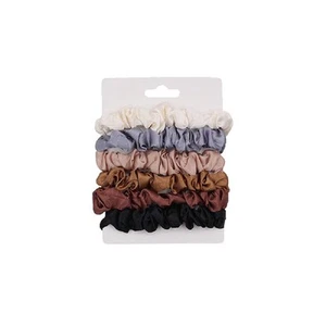 Shuiniba 6 Pack Small Silk Elastics Hair Scrunchies, Soft and Comfortable Sta... - Picture 1 of 7
