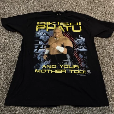 Rikishi Phatu WWF 2000 Shirt Size Large Vintage Rare WWE Wrestling Tee - Image 1 of 4
