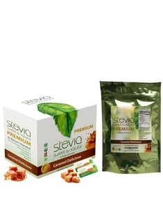 Caramel Delicioso Organic Stevia Powder. All-Natural Sweetener, Sugar Substit... - Picture 1 of 8