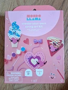 Mondo Llama: Create Your Own String Kids Art Kit Ice Cream:  Wood, Paint, Etc - Picture 1 of 7
